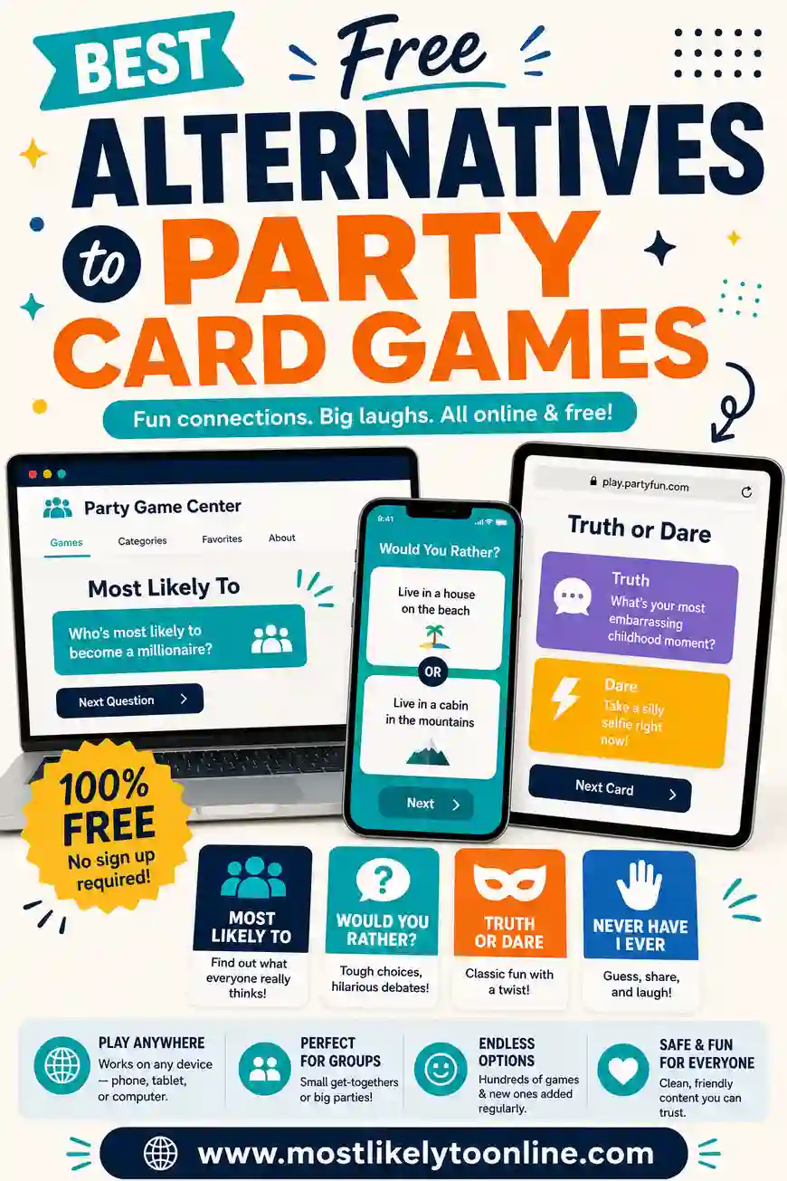 Best Free Alternatives to Party Card Games