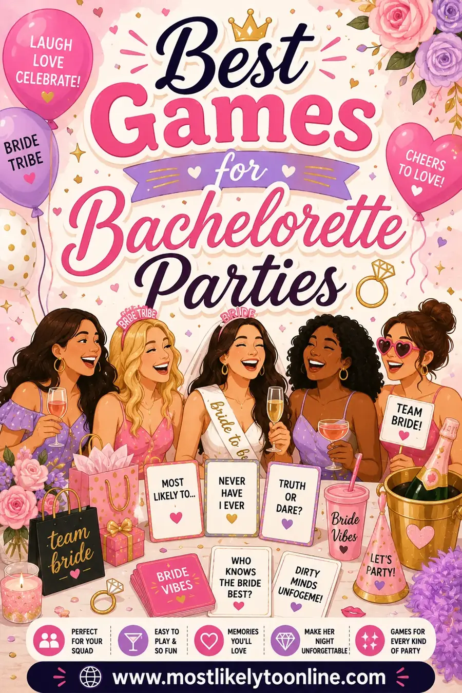Best Games for Bachelorette Parties: 13 Fun Ideas
