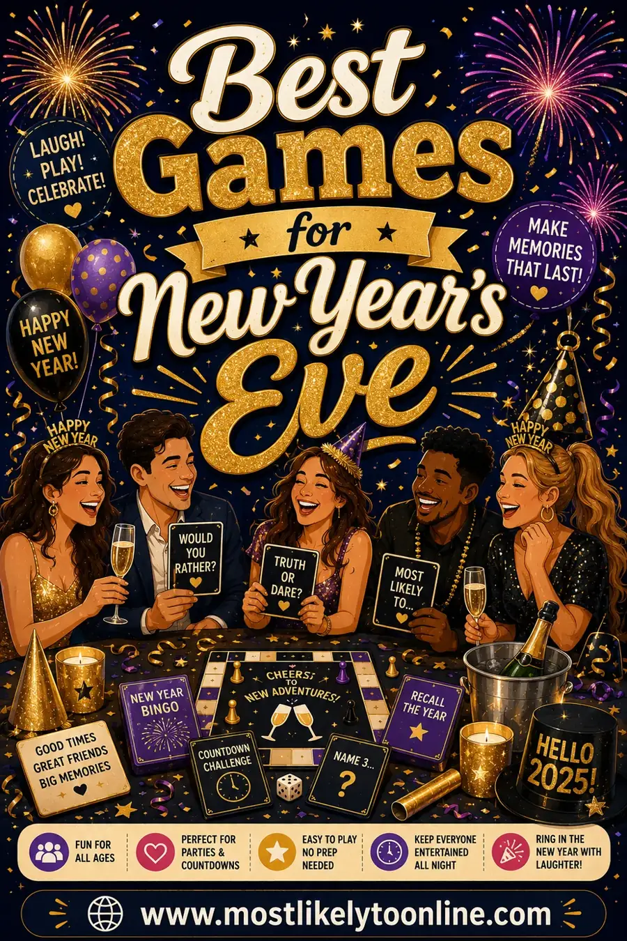 Best Games for New Year's Eve (Fun Party Games for the Countdown)