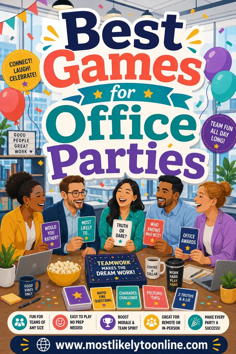 Best Games for Office Parties (Fun, Inclusive Icebreakers for Work)
