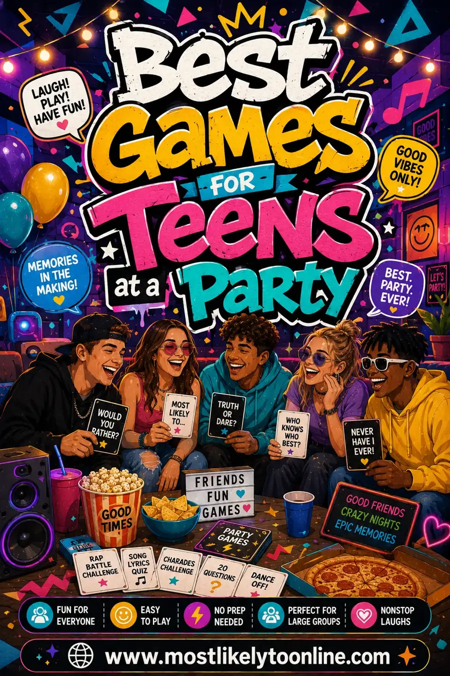 Best Games for Teens at a Party