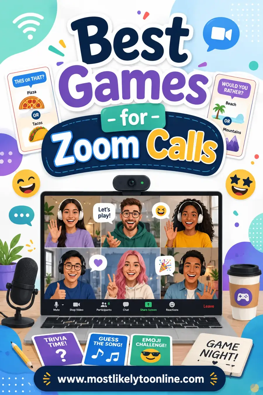 Best Games for Zoom Calls: 12 Easy Picks That Actually Work