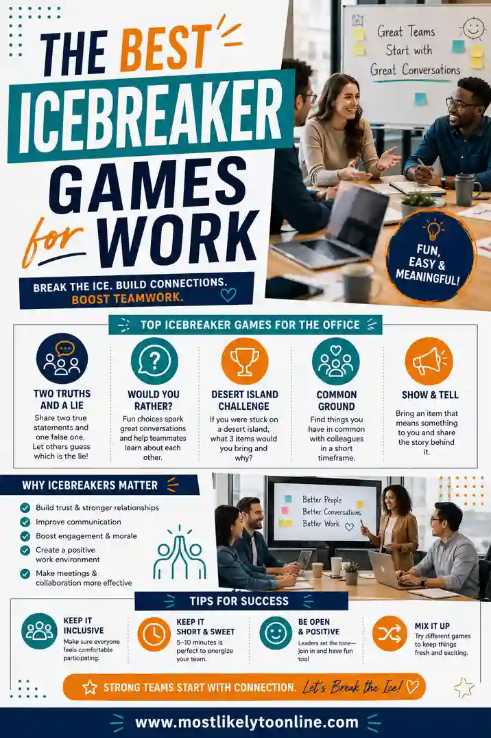 Best Icebreaker Games for Work: 14 Quick Team Picks