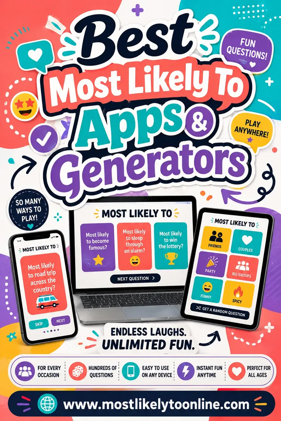 Best Most Likely To Apps & Generators (Free Picks)