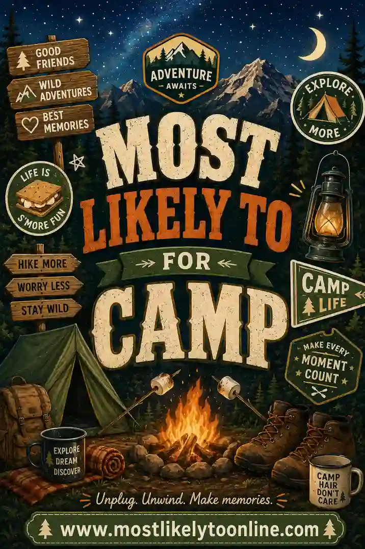 Most Likely To for Camp: 50+ Fun Camp Questions