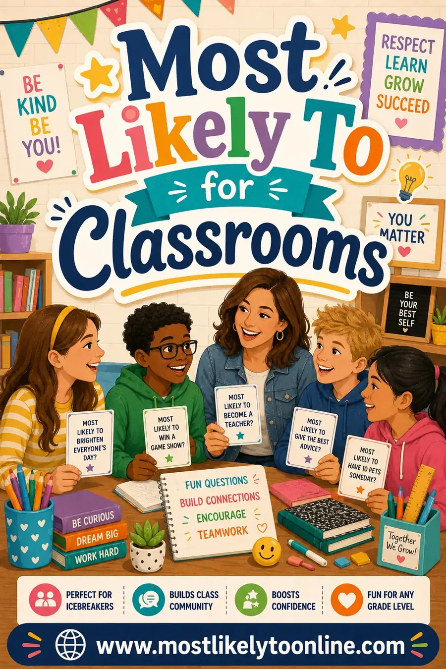 Most Likely To for Classrooms: Teacher's Guide & Questions