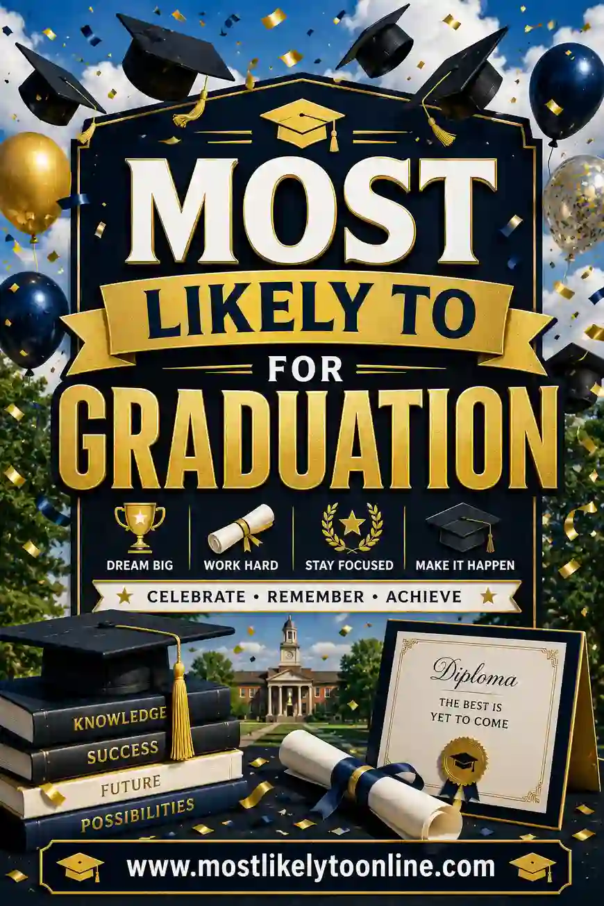 Most Likely To for Graduation: 50 Senior Superlatives
