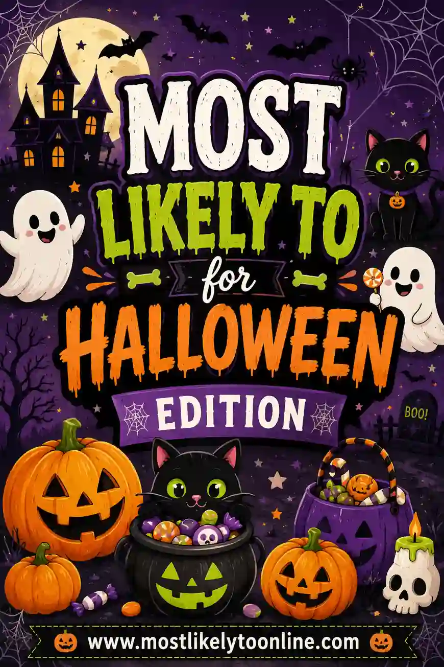 Most Likely To: Halloween Edition (50+ Spooky Questions)